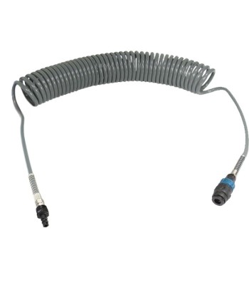 w¹¿ spiralny Przewód PU - poliuretan 10x6.5mm  15m bezpieczne szybkoz³¹cze