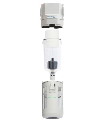 CKD F3000-10G-F1 Filtr 3/8" 5um woda automatyczny spust