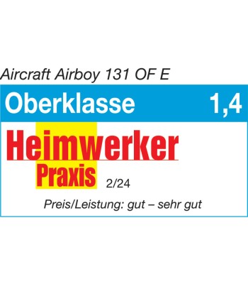 Sprężarka przewoźna Airboy 131 OF E AIRCRAFT - www.toolsbook.eu