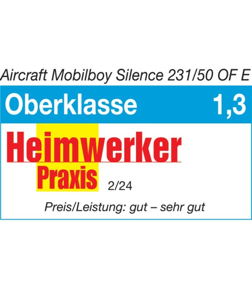 Mobilboy Silence 231/50 OF E bezolejowa sprężarka tłokowa AIRCRAFT - www.toolsbook.eu