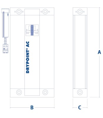 Osuszacz adsorpcyjny DRYPOINT AC 119 z filtrem wstępnym i BEKOMAT 20FM - www.toolsbook.eu