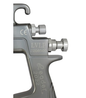 Pistolet lakierniczy LEADER K411 LVLP 1.8mm zbiornik 600ml model 2022-2026