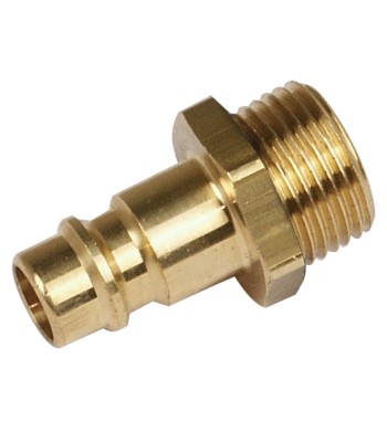 Złącze wtykowe z gwintem zew. 1/4" pakowana po 1 szt. / zawieszka - www.toolsbook.eu