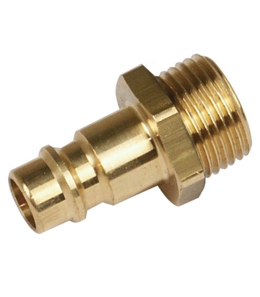 Złącze wtykowe z gwintem zew. 1/4" pakowana po 1 szt. / zawieszka - www.toolsbook.eu
