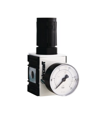 Regulator ciśnienia 1/4" 16 bar z manometrem - www.toolsbook.eu