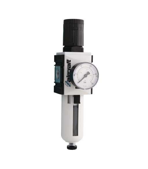 Regulator ciśnienia filtra 1/2" 16 bar z manometrem - www.toolsbook.eu