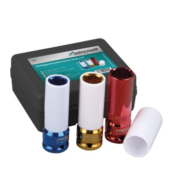 Nasadki udarowe długie 1/2" 17/19/21 mm - www.toolsbook.eu