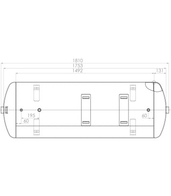 Zbiornik 500ltr. 10bar leżący ocynkowany - www.toolsbook.eu