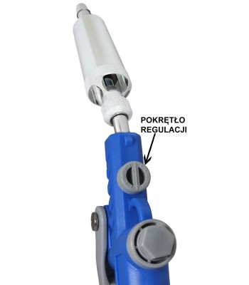Pistolet do dmuchania 2w1 Venturi efekt lub zwyk³y regulacja 8mm dysza aluminiowa