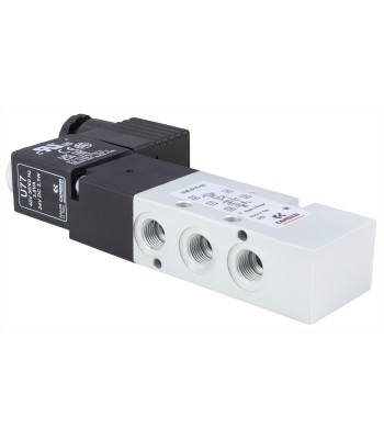 Zawór CAMOZZI 130-358-015-02 5/2 1/8" monostabilny + Cewka 48VAC / 24VDC + Wtyczka (130-358-015-02-48) - www.toolsbook.eu