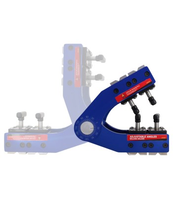 Spawalniczy kątownik magnetyczny nastawny 160x64 HOT (CZS90.9) - www.toolsbook.eu