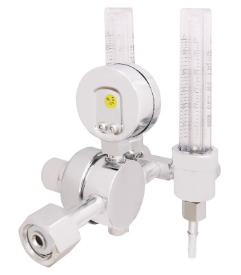Reduktor butlowy CO2/AR MINI 2 rotametry (RED114.2) - www.toolsbook.eu