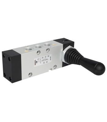Zawór CAMOZZI 464-905 5/3 CC 1/4" dzwignia monostabilny (123-464-905) - www.toolsbook.eu