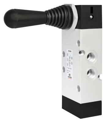 Zawór CAMOZZI 464-905 5/3 CC 1/4" dzwignia monostabilny (123-464-905) - www.toolsbook.eu