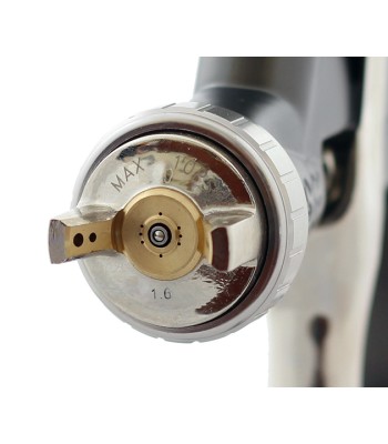 Pistolet lakierniczy LEADER HVLP 1.6mm zbiornik 600ml MODEL 1999-2021 (F510/16) - www.toolsbook.eu