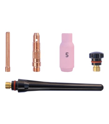 Uchwyt spawalniczy TIG 26V 4m ŁW35/50 zawór + przycisk CX80/CX90 WTYK 2 PIN (UT9/S) - www.toolsbook.eu