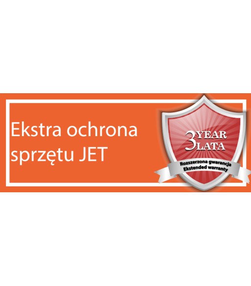 Wydłużona gwarancja - 3 lata JET (G-JET) - www.toolsbook.eu