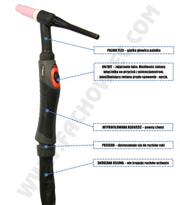 Spawarka inwertorowa JET TIG II TOWER AC/DC 250A IGBT PFC Welder Fantasy + chłodnica + wózek + uchwyt PARKER SGT18 4m HOT (JET2T