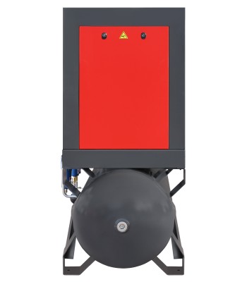 Sprężarka śrubowa ARROW II VSD 15 kW/500 720-1800 l/min. 10 Bar zestaw na zbiorniku poziomym 500L + osuszacz + filtry ISO 8573-1