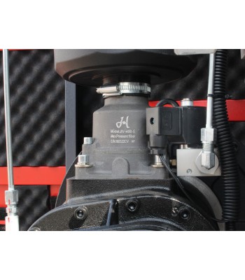 Sprężarka śrubowa ARROW II VSD 15 kW/500 720-1800 l/min. 10 Bar zestaw na zbiorniku poziomym 500L + osuszacz + filtry ISO 8573-1
