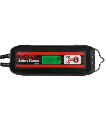 Mikroprocesorowy prostownik do akumulatorów samochodowych 6V/12V FC-4000 HOT (801/F) - www.toolsbook.eu