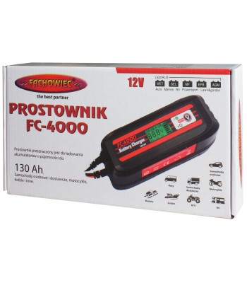 Mikroprocesorowy prostownik do akumulatorów samochodowych 6V/12V FC-4000 HOT (801/F) - www.toolsbook.eu