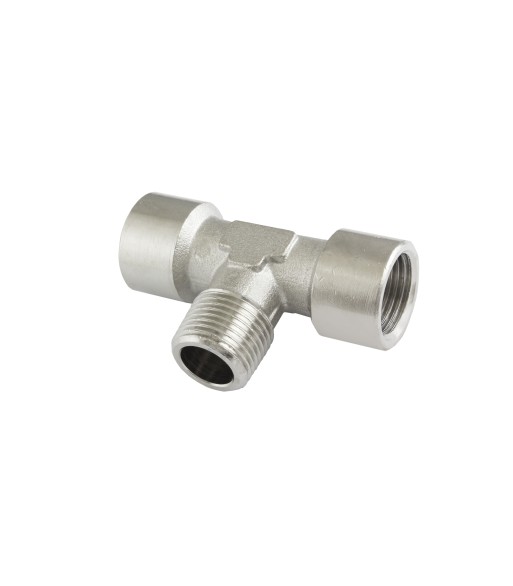 Rozdzielacz trójnik T 2x3/8"w 1x3/8"z (832) - www.toolsbook.eu