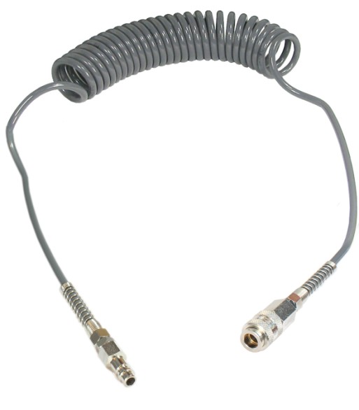 Wąż spiralny przewód PU - poliuretan 8x5mm 10m GERMAN TYPE GAV (GM-85B) - www.toolsbook.eu