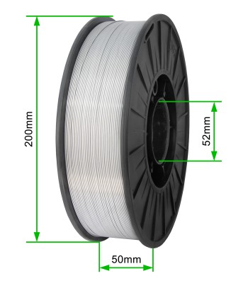 PrimeWire FCAW (SS) Samoosłonowy drut spawalniczy E71T-GS 0.8mm 5kg S200 szpula plastykowa. (M100805) - www.toolsbook.eu