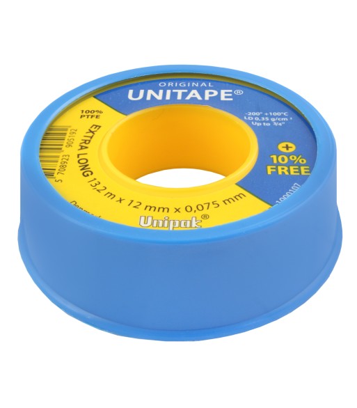 Taśma teflonowa duża 12mx12mmx0.075mm (CZPT03) - www.toolsbook.eu