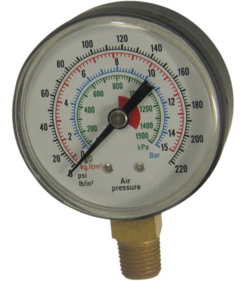 Manometr 1/4" 50mm dolny (M1450/D) - www.toolsbook.eu