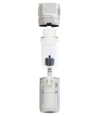 CKD F3000-10G-F1 Filtr 3/8" 5um woda automatyczny spust (CKD310G) - www.toolsbook.eu