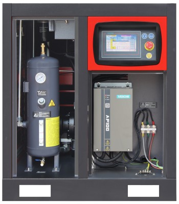 Sprężarka śrubowa Profi Kompressoren ARROW II 15 kW VSD 720-1800 l/min 10 bar 400V napęd bezpośredni (ARROW15VSD) - www.toolsboo