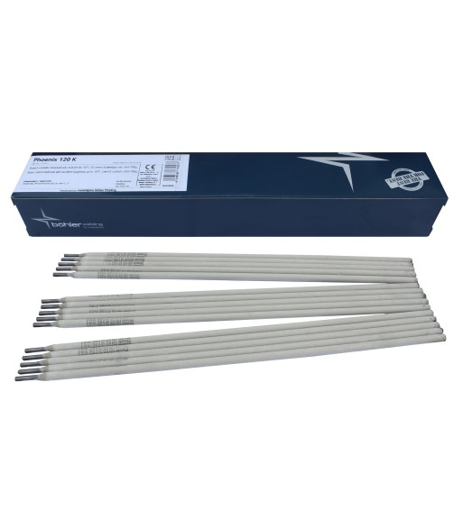 Bohler MMA elektroda spawalnicza zasadowa Phoenix 120K B 5.0x450/5.5paczka/22.0karton (cena za 1 paczkę) (76923) - www.toolsbook
