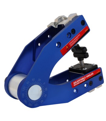 Spawalniczy kątownik magnetyczny nastawny 160x64 HOT (CZS90.8) - www.toolsbook.eu