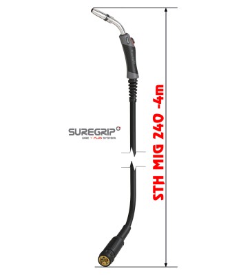MIG UCHWYT SPAWALNICZY PARKER STH MIG 240 PAK X 4m (STH240E-40ER) - www.toolsbook.eu