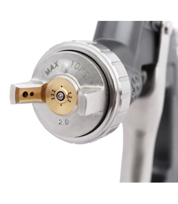Pistolet lakierniczy LEADER K411 LVLP 2.0mm zbiornik 600ml model 2022-2026 (K411LVLP/20) - www.toolsbook.eu