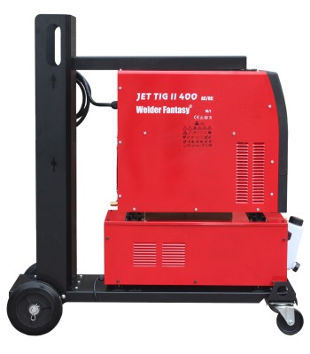 Spawarka inwertorowa JET TIG II TOWER AC/DC 400A IGBT PFC Welder Fantasy + chłodnica + wózek + uchwyt ARC-T5W 8m HOT (JET2TIG400