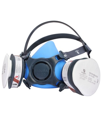 SECURA 3100 Półmaska + pochłaniacze A1P2 (LAK.3100) - www.toolsbook.eu