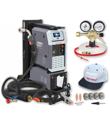 Półautomat spawalniczy 3w1 PERFECT BI-PULSE 261 Tower + Chłodnica 4x4 MIG/MAG/SYNERGIA/PULS/PODWÓJNY PULS/LUTOSPAWANIE/MMA Welde