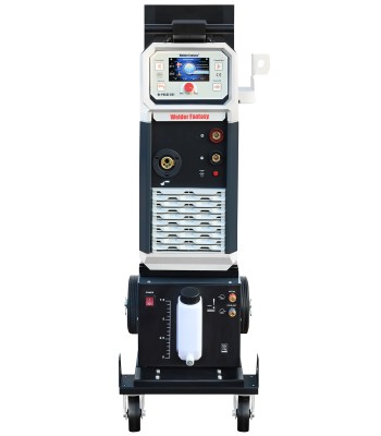 Półautomat spawalniczy 3w1 PERFECT BI-PULSE 261 Tower + Chłodnica 4x4 MIG/MAG/SYNERGIA/PULS/PODWÓJNY PULS/LUTOSPAWANIE/MMA Welde