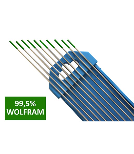 Elektroda nietopliwa TIG WP 1.6x175mm zielona AL (TI-05) - www.toolsbook.eu