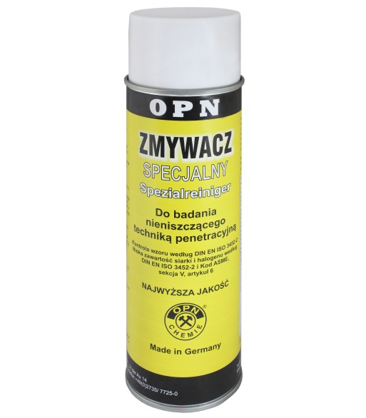 SPRAY DO BADAŃ NIENISZCZĄCYCH OPN ZMYWACZ 500ML ŻÓŁTY (64215) - www.toolsbook.eu
