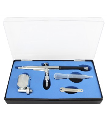 Aerograf BD132A 0.2mm boczny zbiornik z regulacją HOT (BD-132) - www.toolsbook.eu