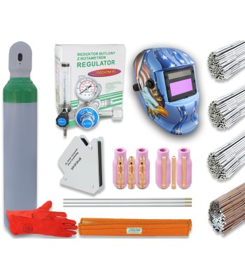 Zestaw producenta TIG AC/ TYLKO Zakup wiązany z urządzeniem WELDER FANTASY (800TNEWAC) - www.toolsbook.eu