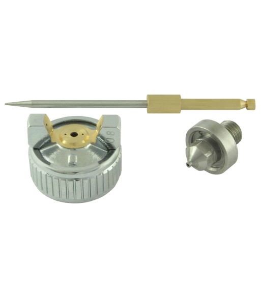Zestaw dysz do pistoletu lakierniczego mini H2000 0.8mm (008/08D) - www.toolsbook.eu