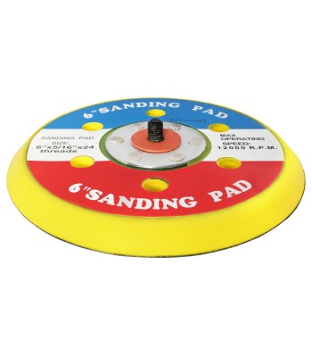 Dysk rzep z 6 otworami nitowany 5/16" 150mm do 1531F/1532F/1533F/1534F 5/16" (J0609.1) - www.toolsbook.eu