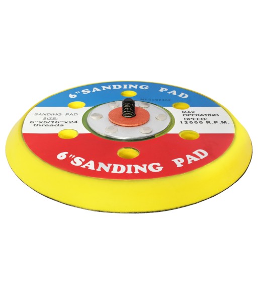 Dysk rzep z 6 otworami nitowany 5/16" 150mm do 1531F/1532F/1533F/1534F 5/16" (J0609.1) - www.toolsbook.eu