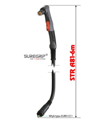 PLAZMA UCHWYT PLAZMOWY PARKER TRF A81 SUREGRIP 6m