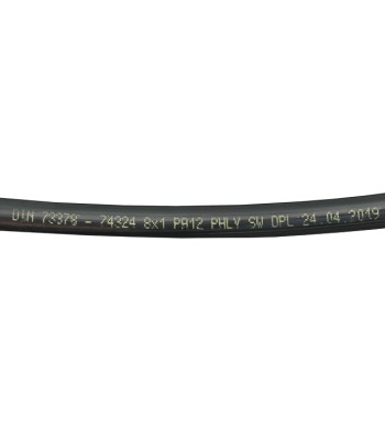 Przewód Nylon JG PA12 8x6 czarny ZAKUP TYLKO PO 100M (JG86PA12) - www.toolsbook.eu